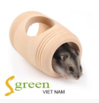 Wooden toy for hamster